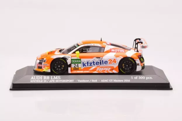 Minichamps Audi R8 Lms Team Apr Motorsport N 24 Adac Gt Masters 2016 Vanthoor Stoll 1:43 437161124